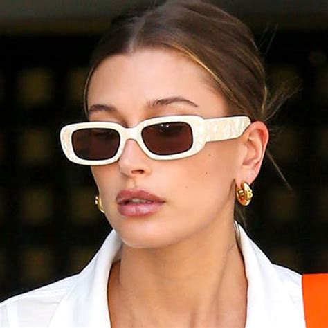 hailey bieber glasses ysl|hailey Bieber balenciaga sunglasses.